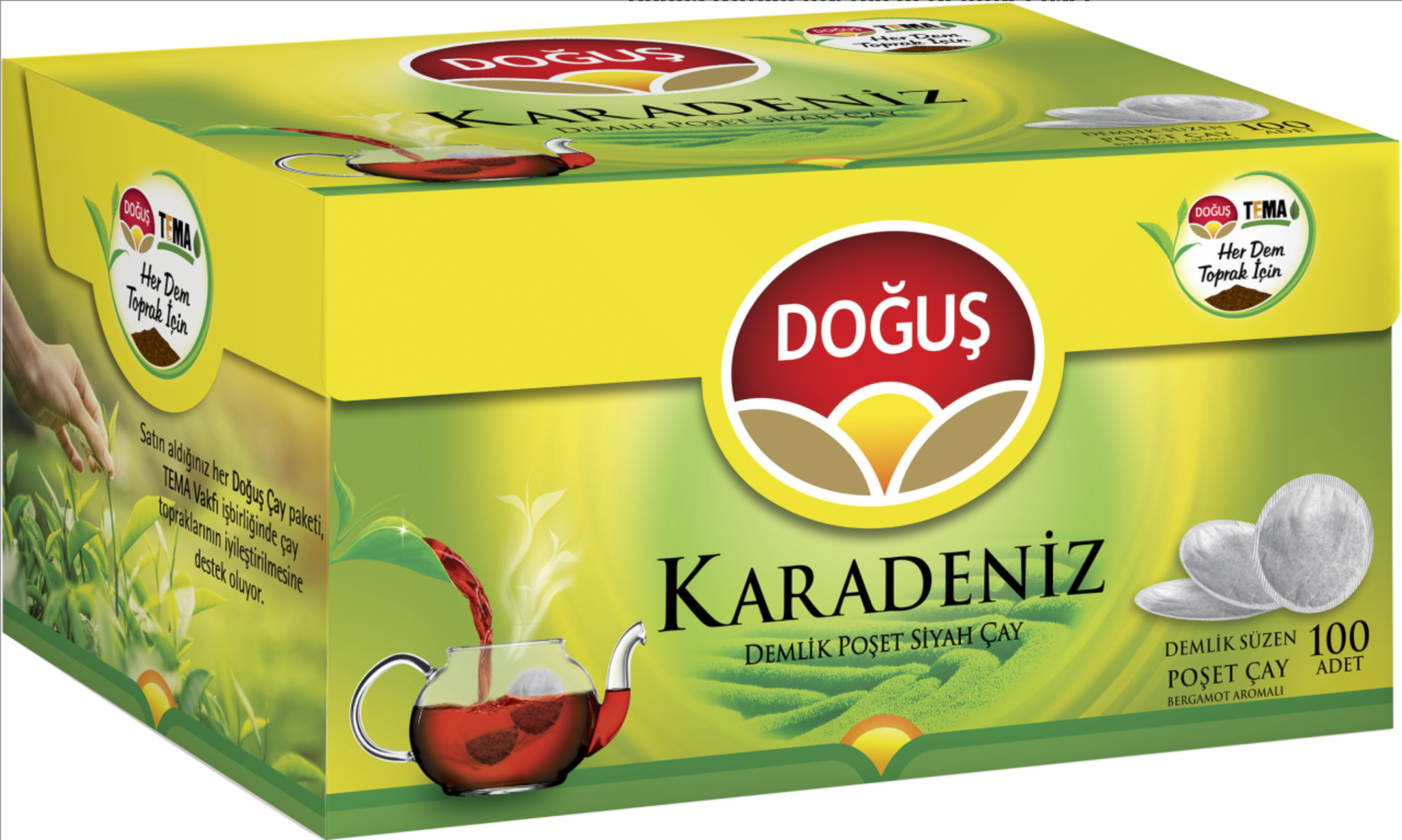 DOĞUŞ DEMLİK POŞET ÇAY 100 LÜ