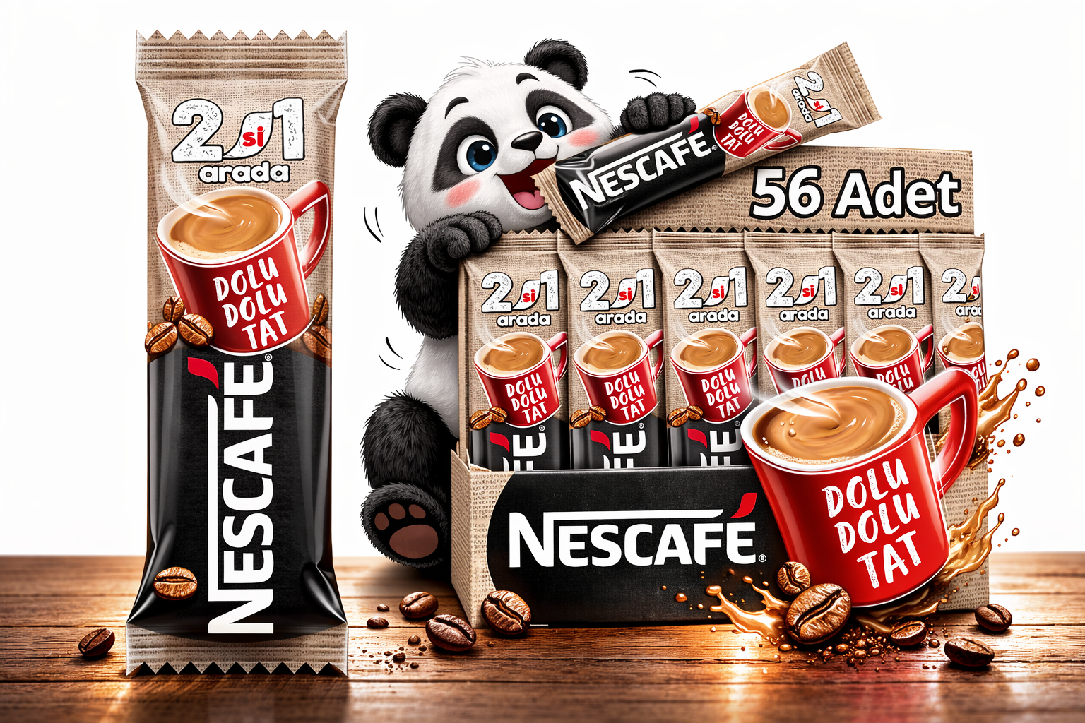 NESCAFE 2Sİ1 ARADA 56 LI