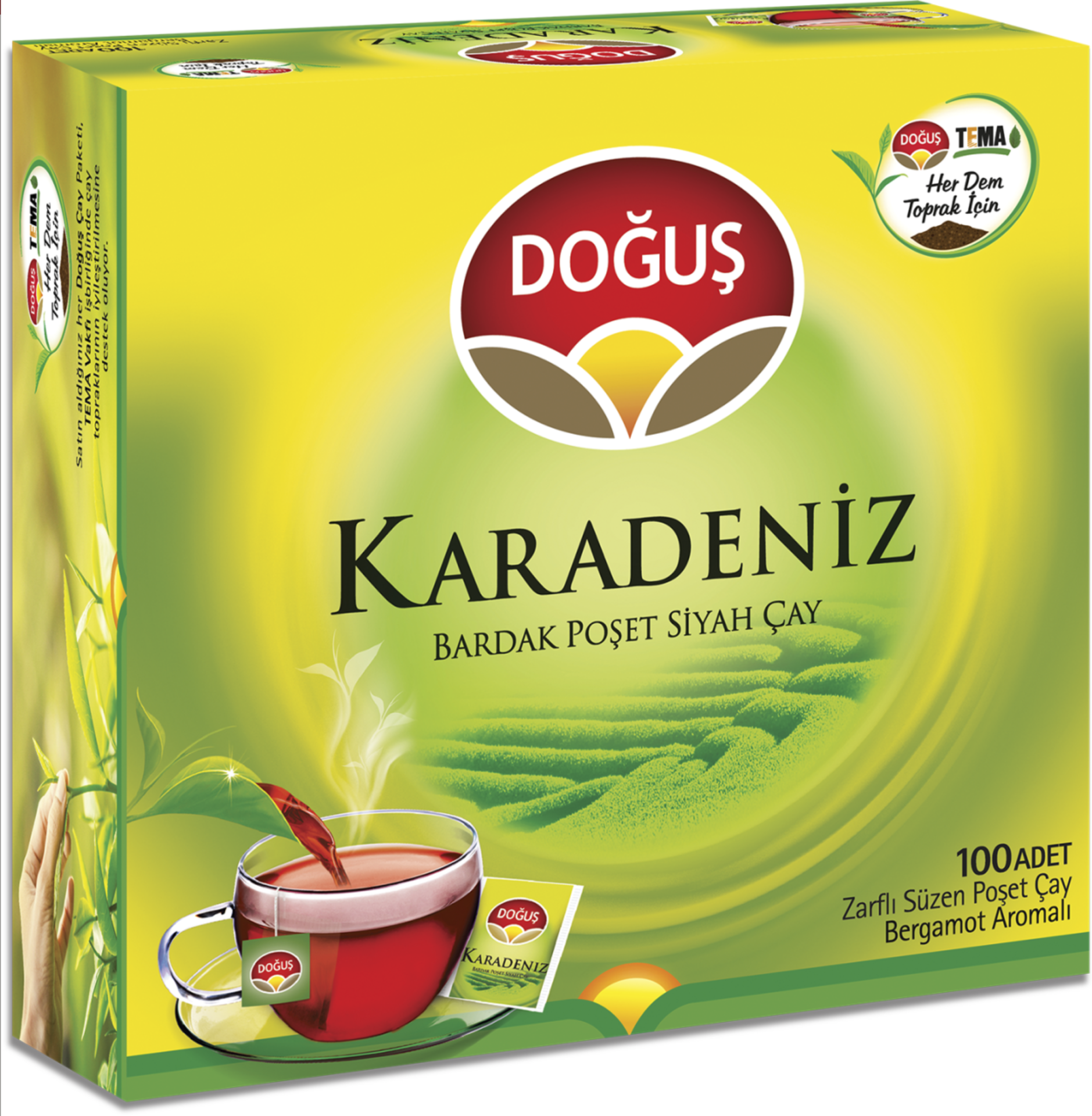 DOĞUŞ KARADENİZ BARDAK ÇAY 100 LÜ