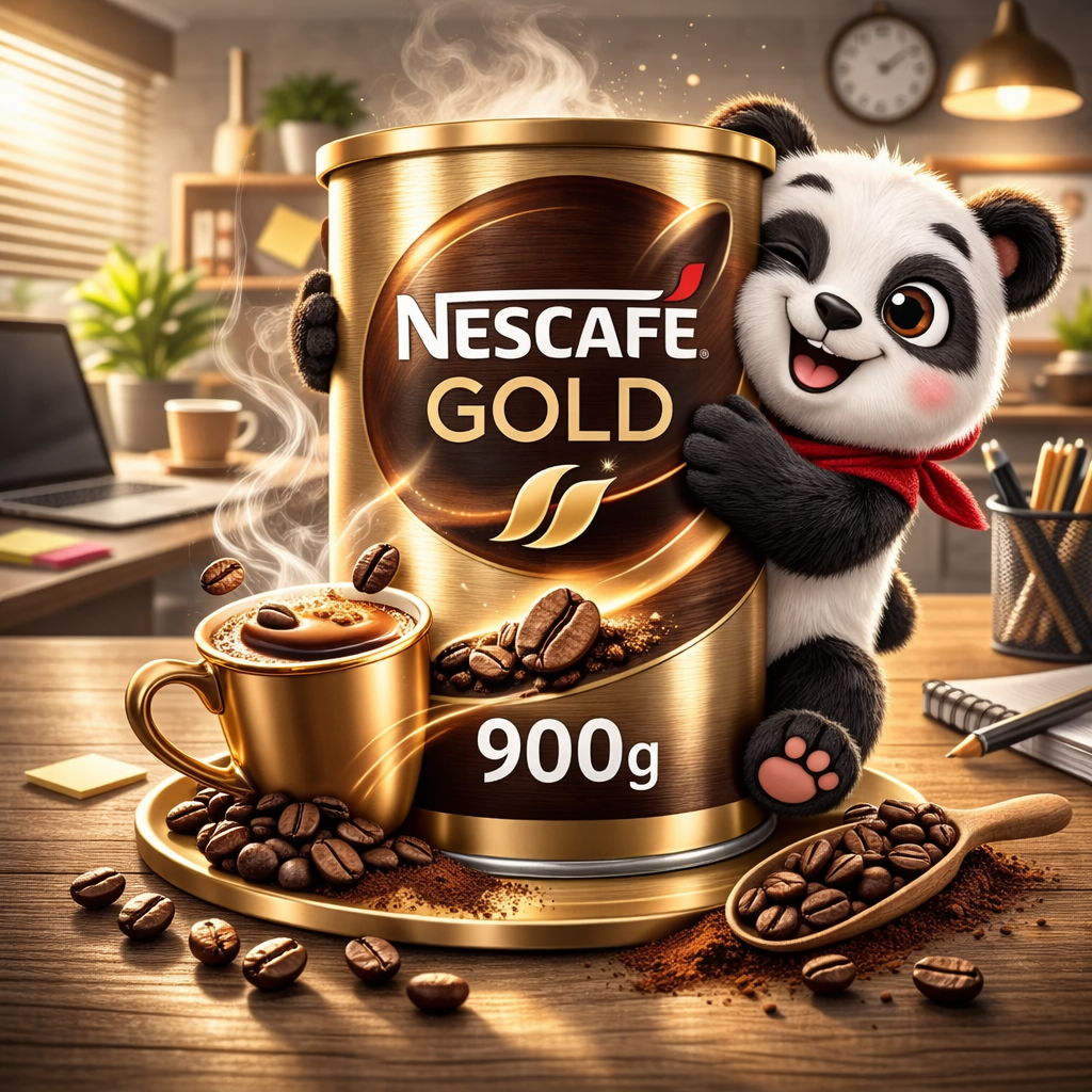 NESCAFE GOLD TENEKE 900 GR