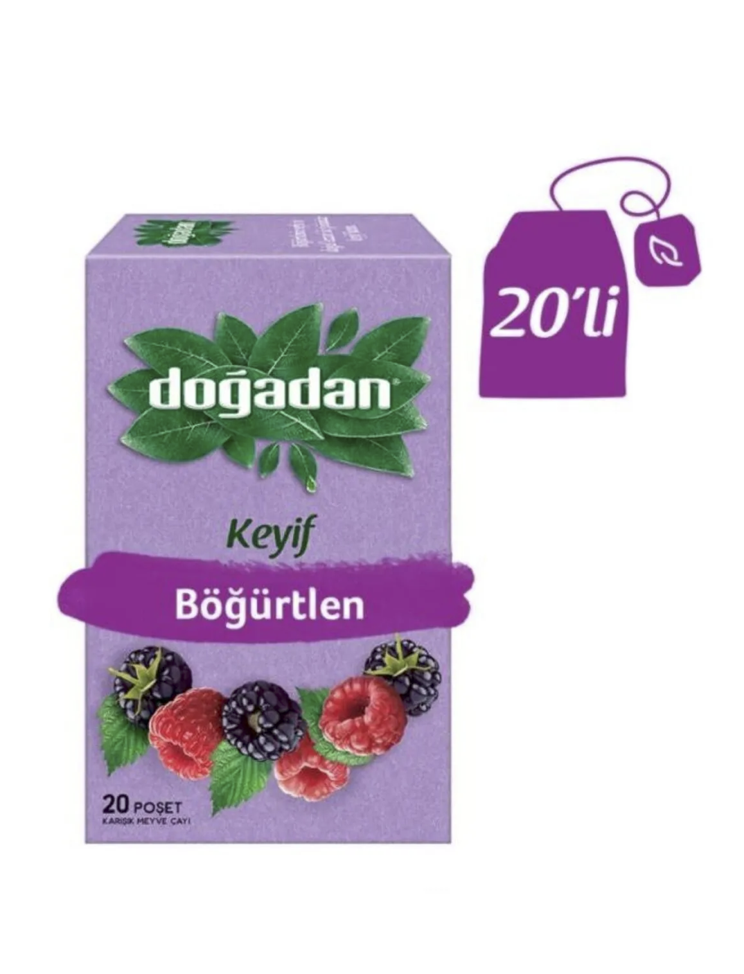 DOĞADAN BÖĞÜRTLEN ÇAYI 20 Lİ