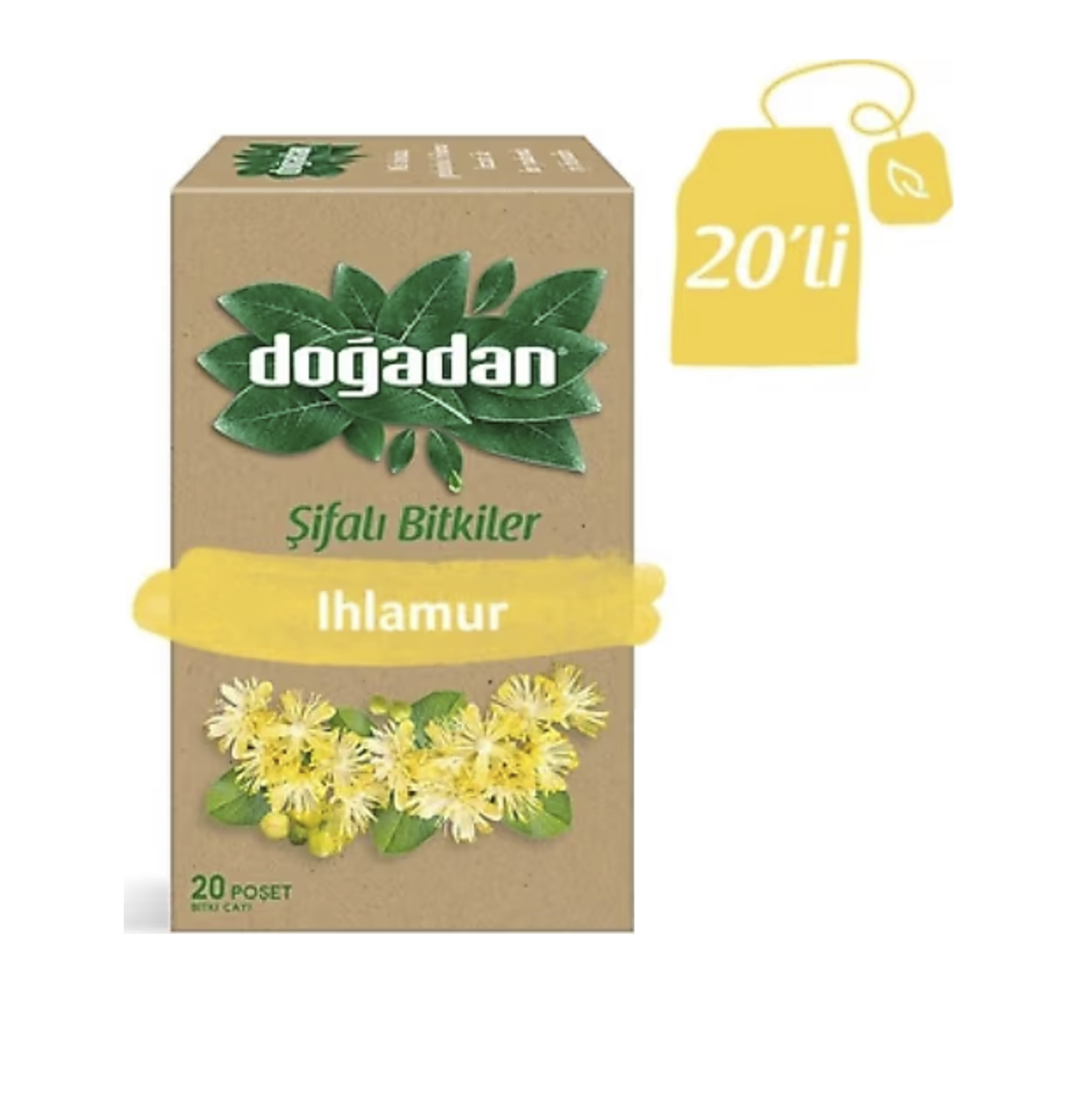 DOĞADAN IHLAMUR BİTKİ ÇAYI 20 Lİ