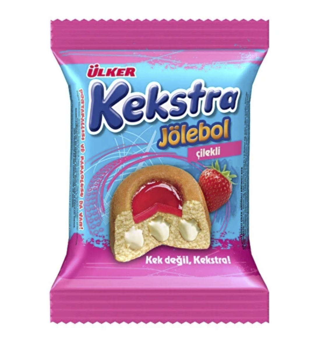ÜLKER KEKSTRA ÇİLEKLİ 40 GR 24 LÜ