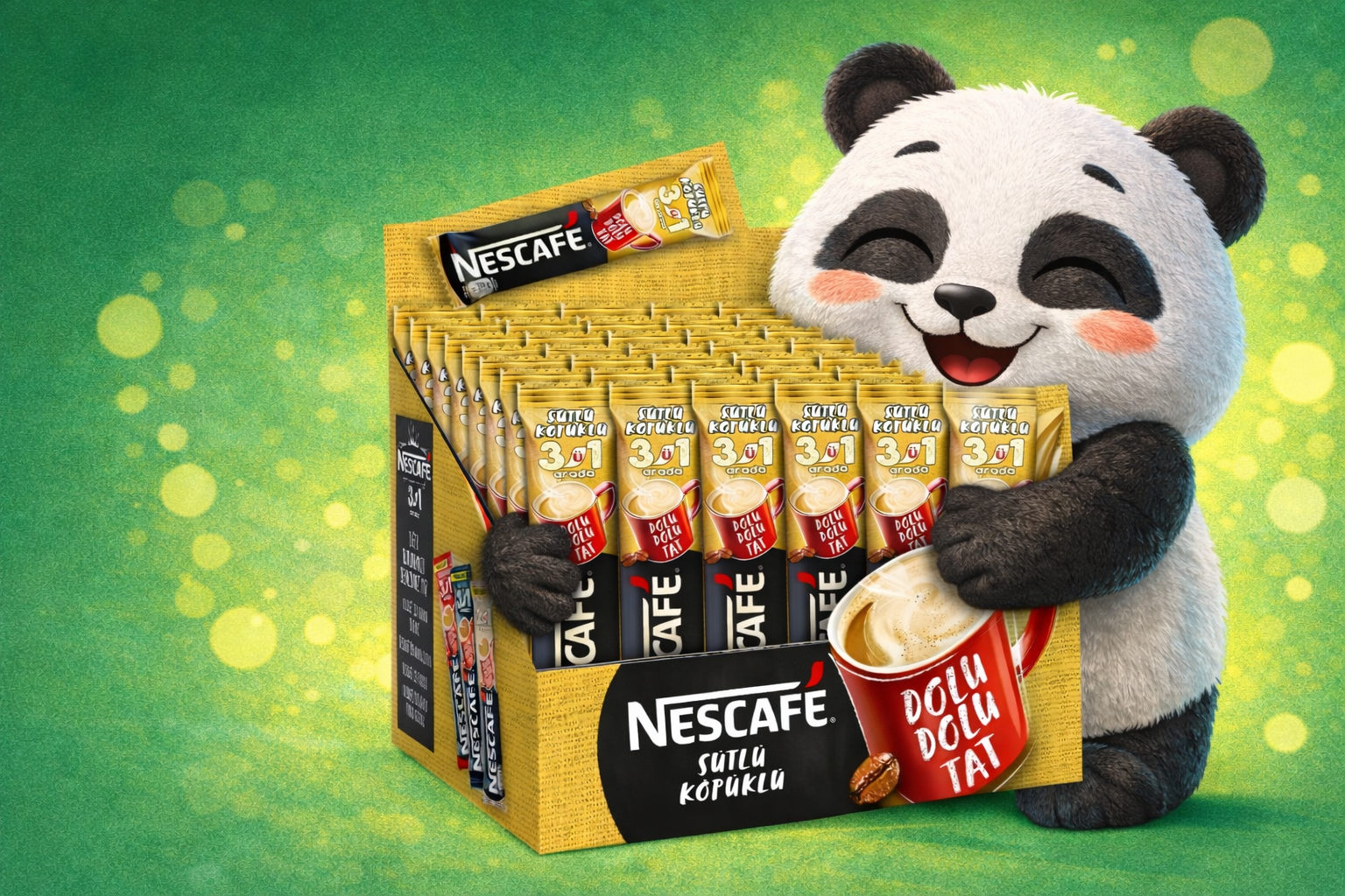 NESCAFE 3'Ü 1 ARADA SÜTLÜ KÖPÜKLÜ 72 Lİ