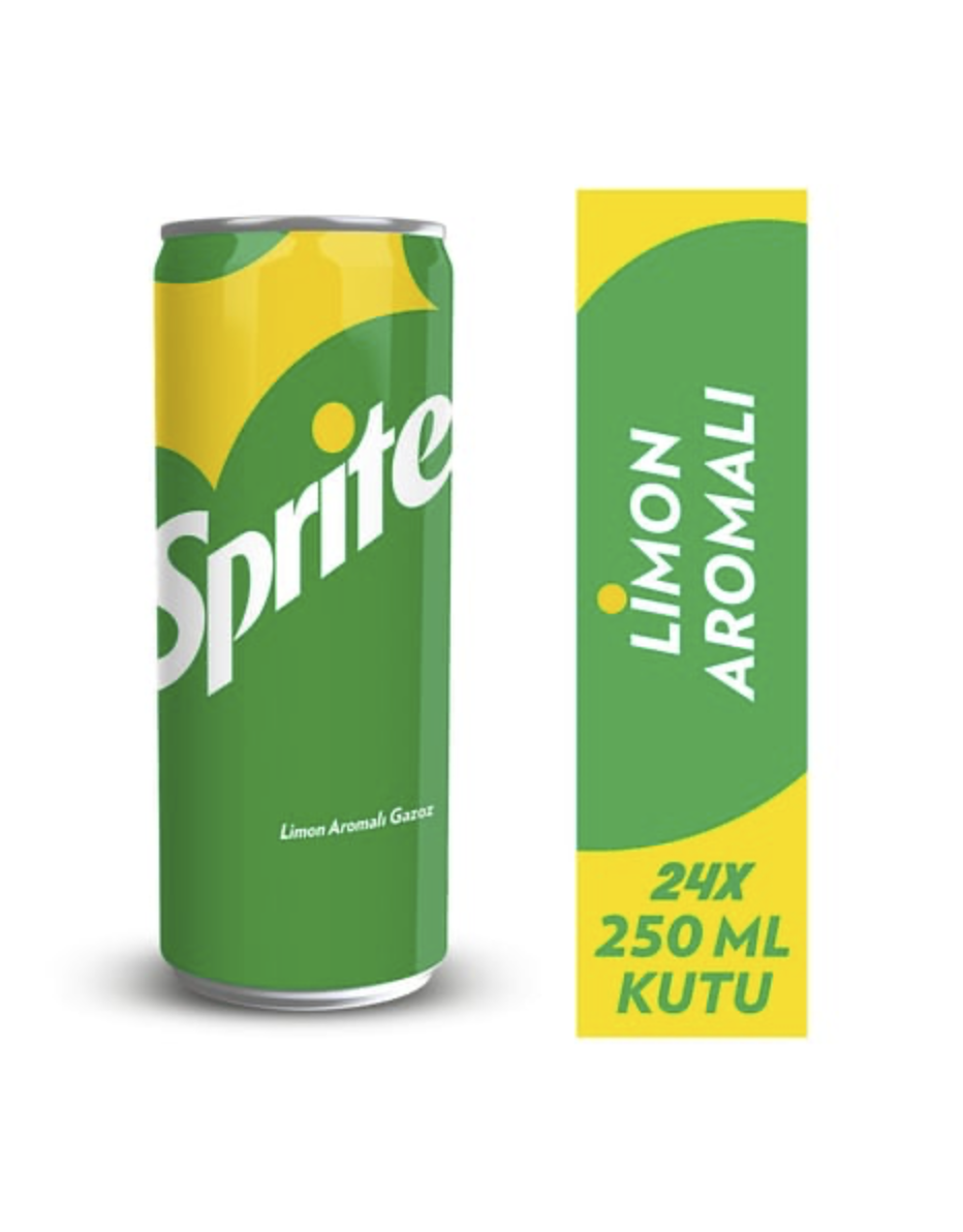 SPRITE SLİM 250 ML  24 LÜ
