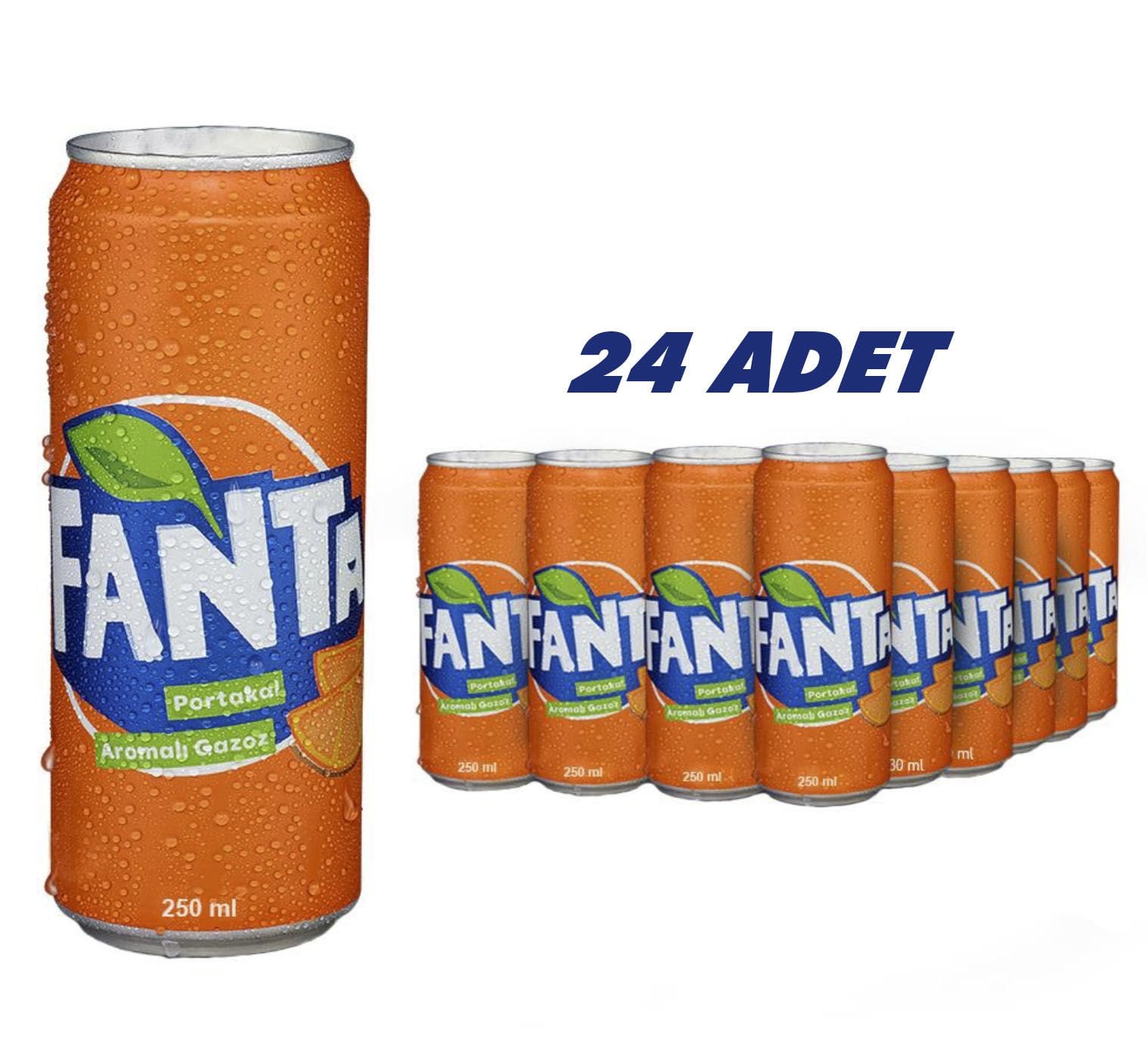 FANTA SLİM 250 ML.  24 LÜ