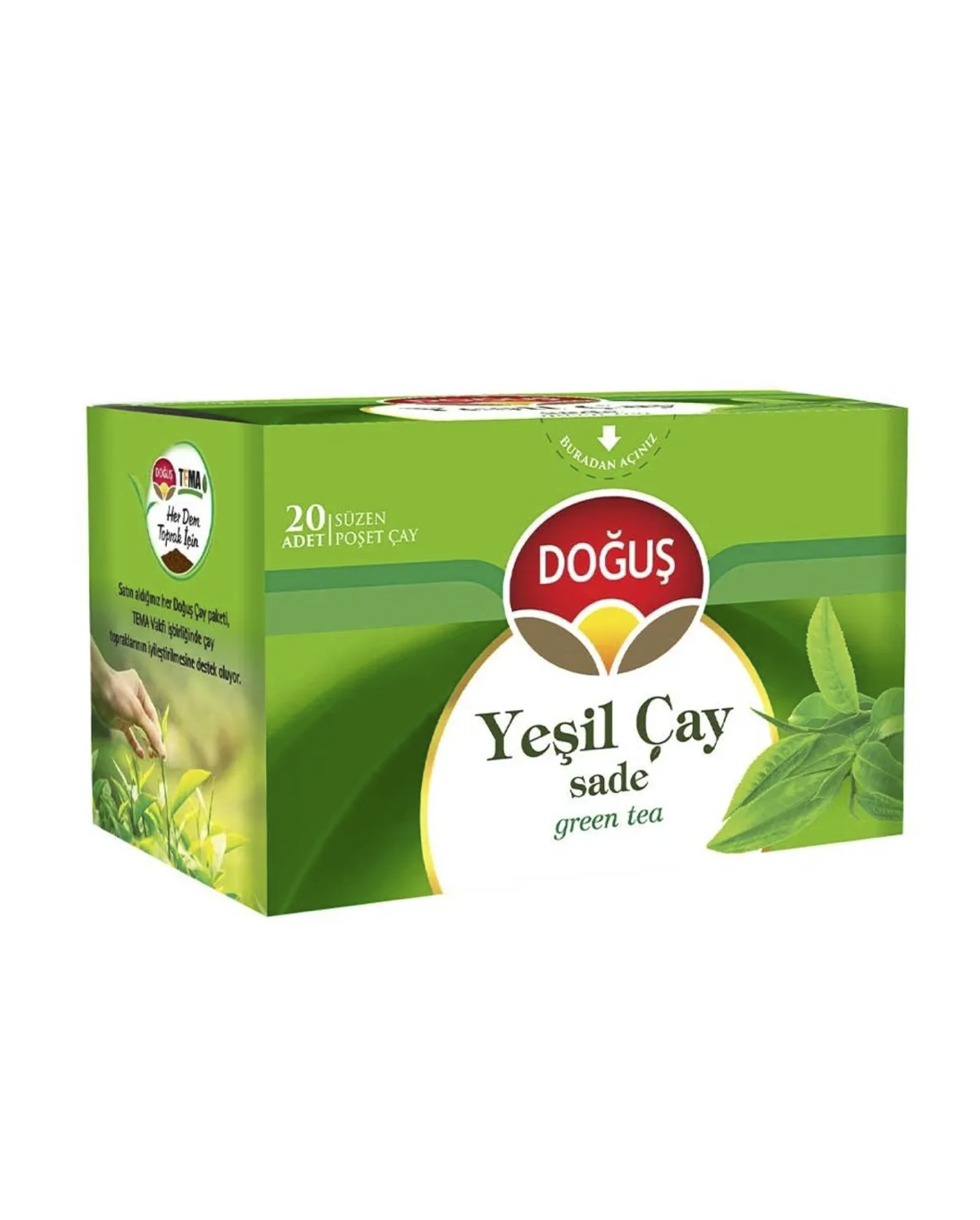 DOĞUŞ YEŞİL ÇAY 2 GR X 20 ADET