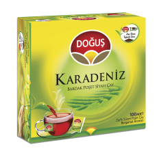 DOĞUŞ KARADENİZ BARDAK POŞET CAY 100 LÜ