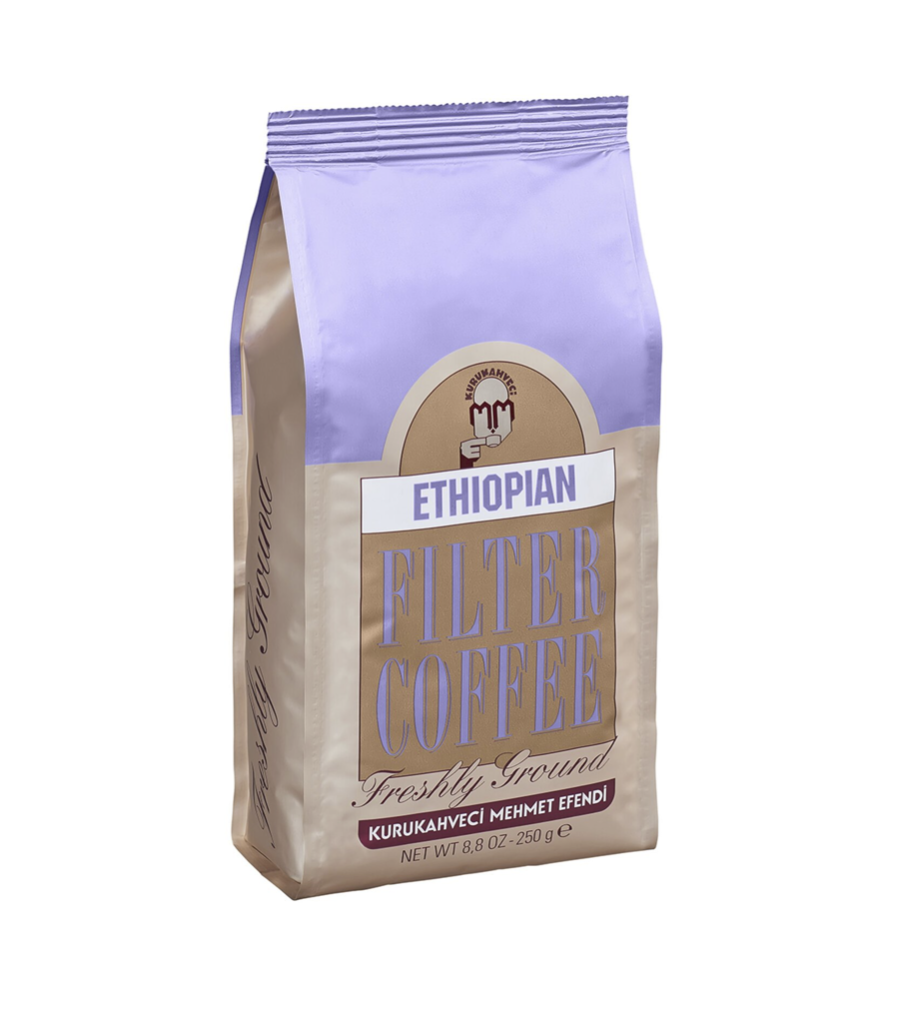 KURUKAHVECİ MEHMET EFENDİ FİLTRE KAHVE ETHIOPIAN 250 GR