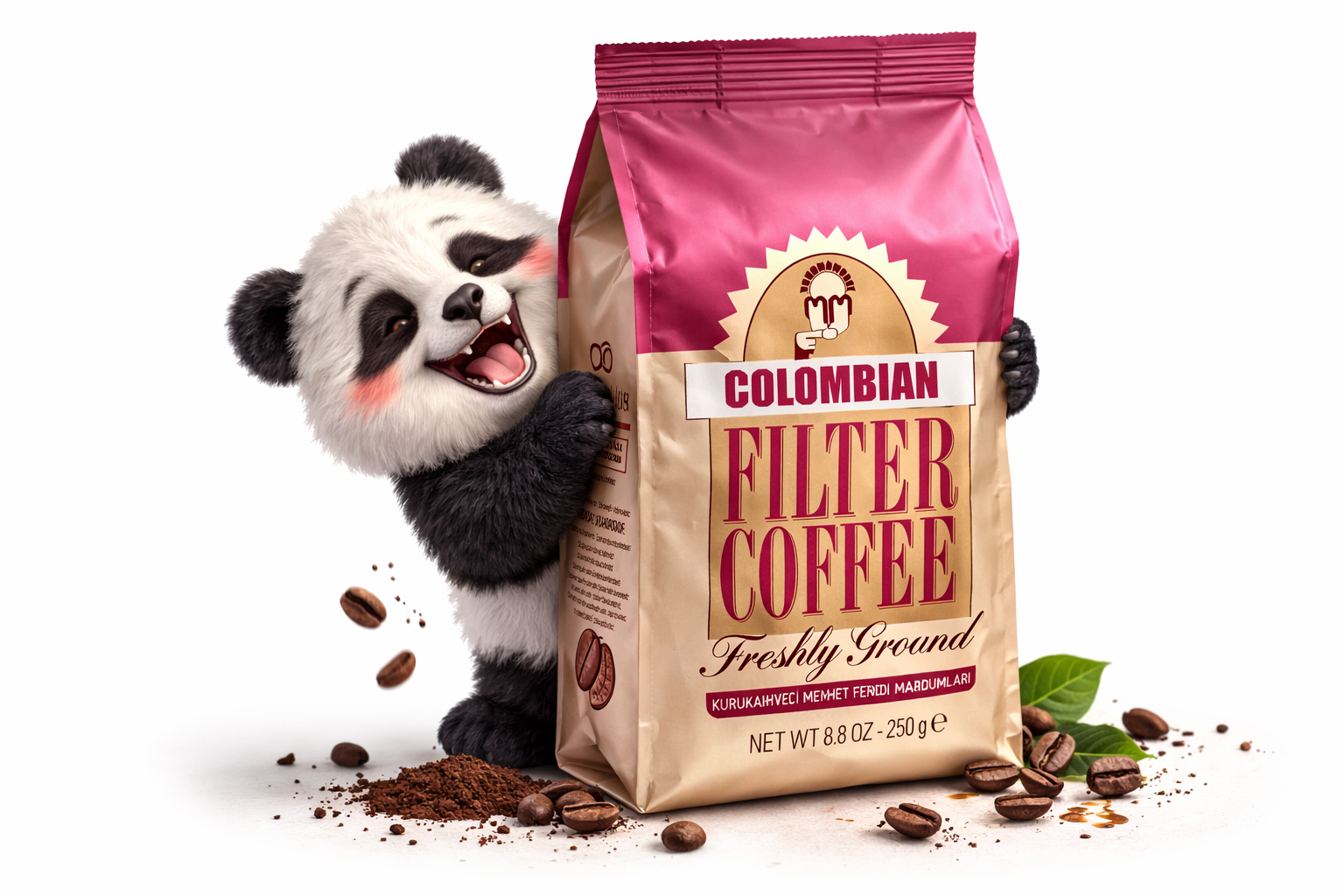 KURUKAHVECİ MEHMET EFENDİ FİLTRE KAHVE COLOMBİAN 250 GR