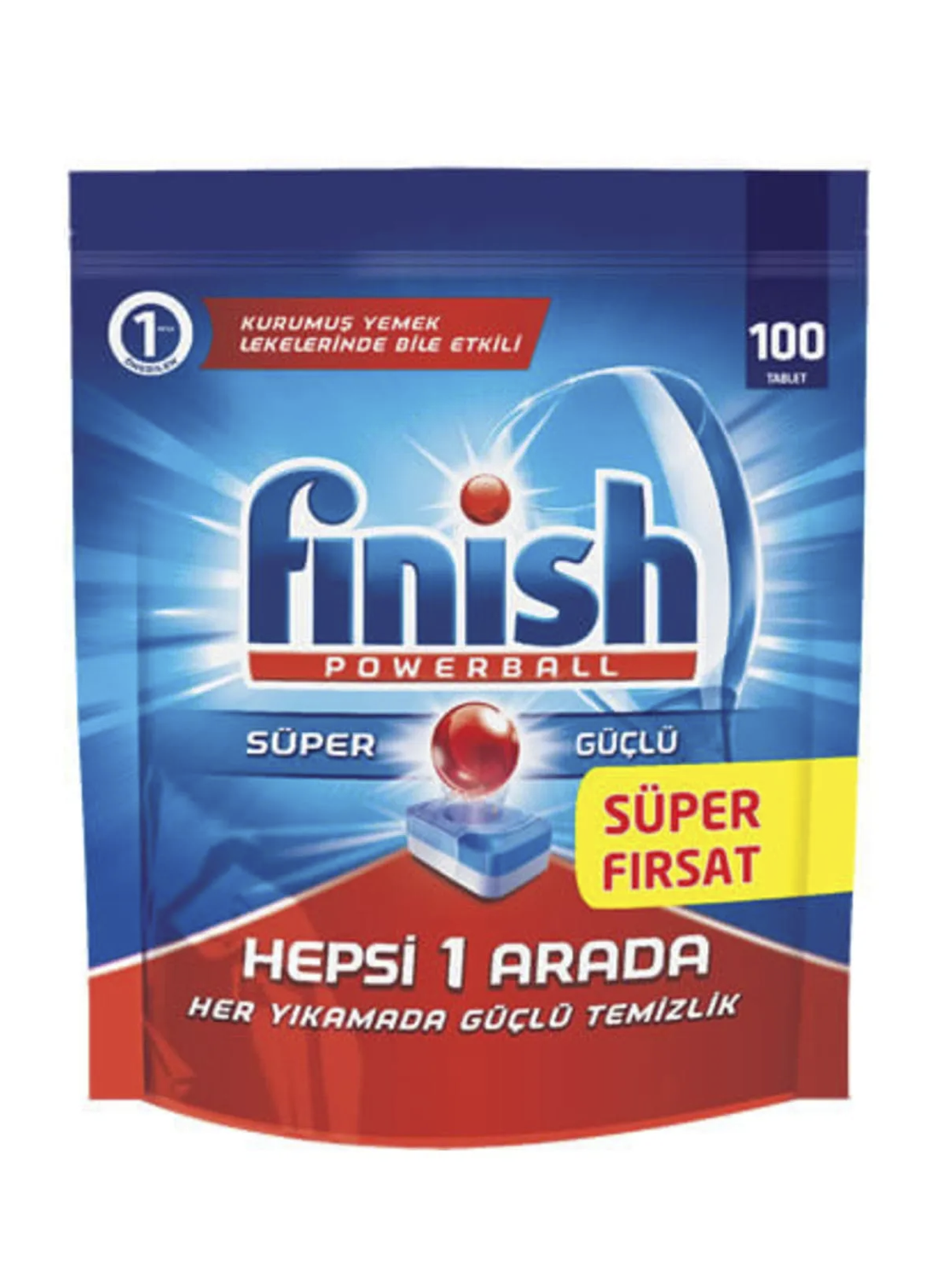 FINISH POWER 3'Ü 1 ARADA 100 LÜ