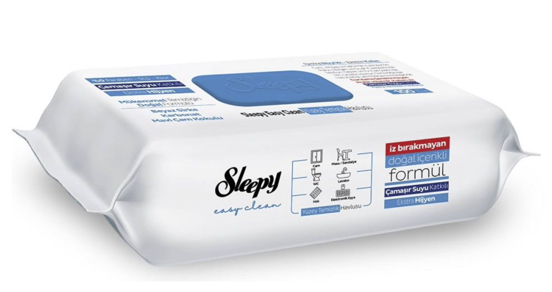 SLEEPY ÇAMASIR SULU ISLAK HAVLU 100 LÜ