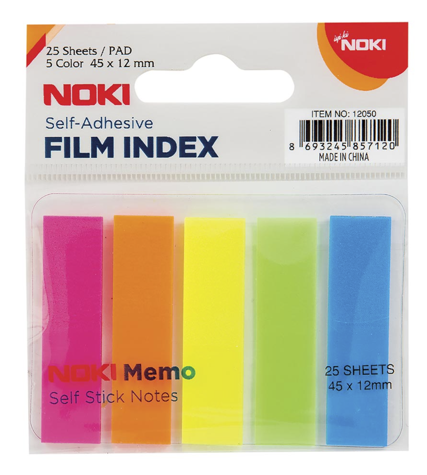 NOKİ MEMO FİLM İNDEKS 5 RENK NO:1050 12050