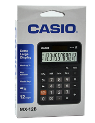 CASIO MX-12B HESAP MAKİNASI 12 HANE