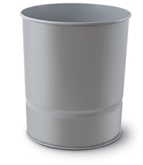 MAS 850 ÇÖP KOVASI METAL 10LT GRİ