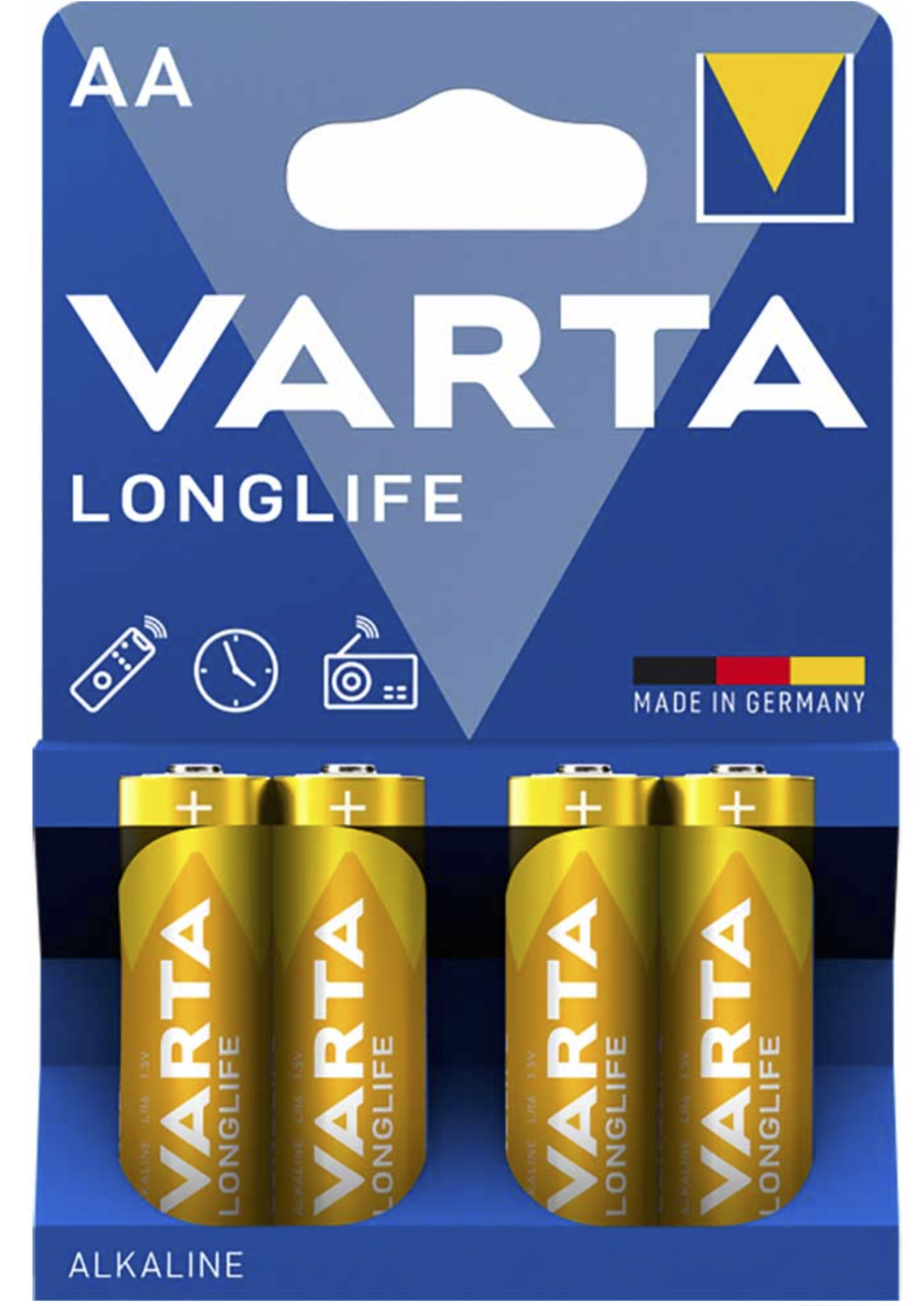 VARTA 9356-41061 LONGLİFE KALEM PİL AA 4LÜ