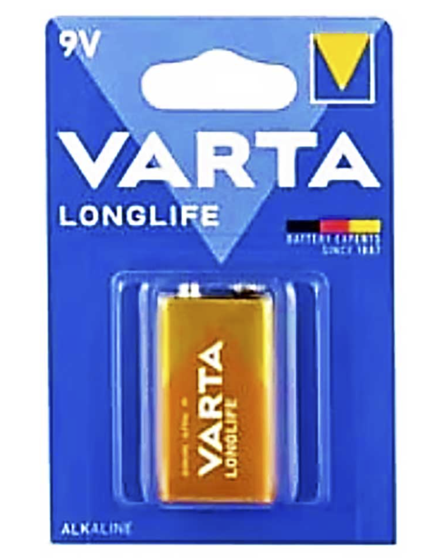 VARTA 9360-5423 9 VOLT LONG LİFE PİL TEKLİ
