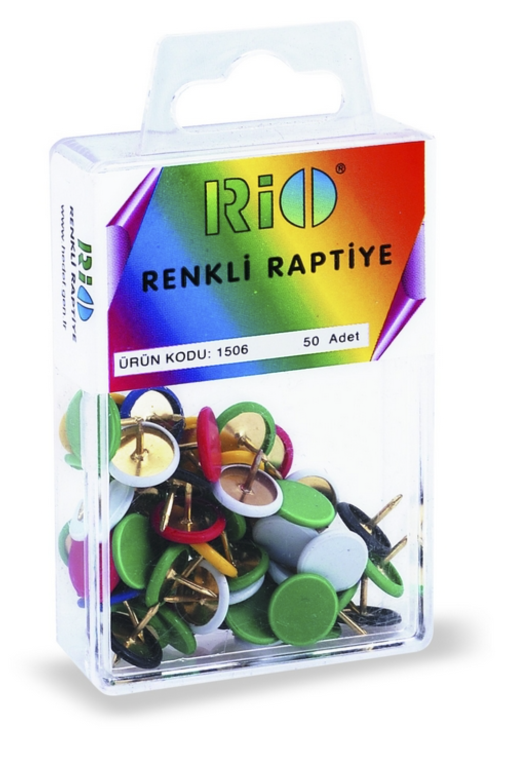 RİO 1506 RENKLİ RAPTİYE PVC KAPLI