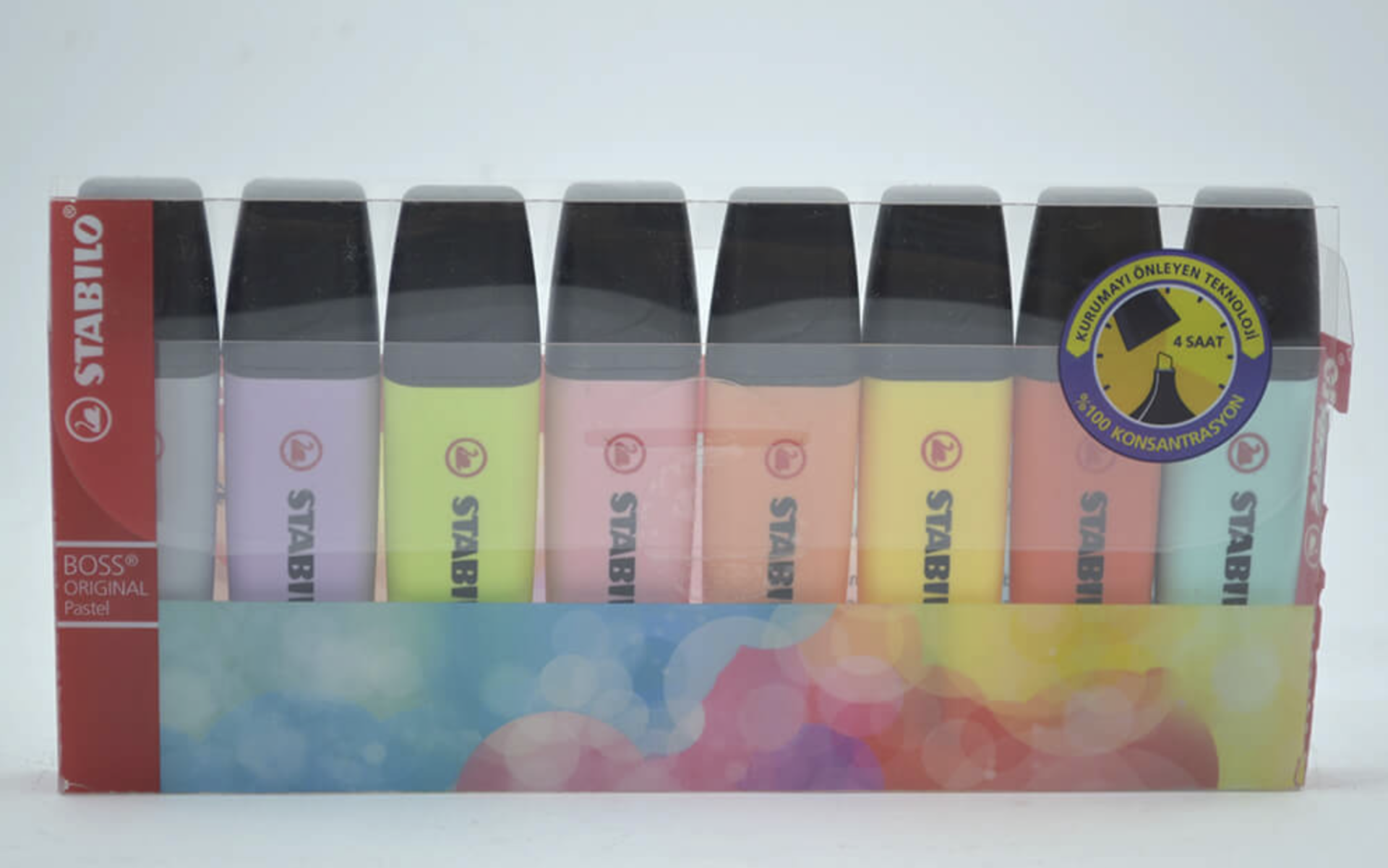 STABİLO BOSS FOSFORLU KALEM 8Lİ SET PASTEL RENKLER 70/8-2