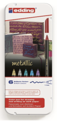 EDDİNG 1200K699 METALİK KEÇELİ KALEM