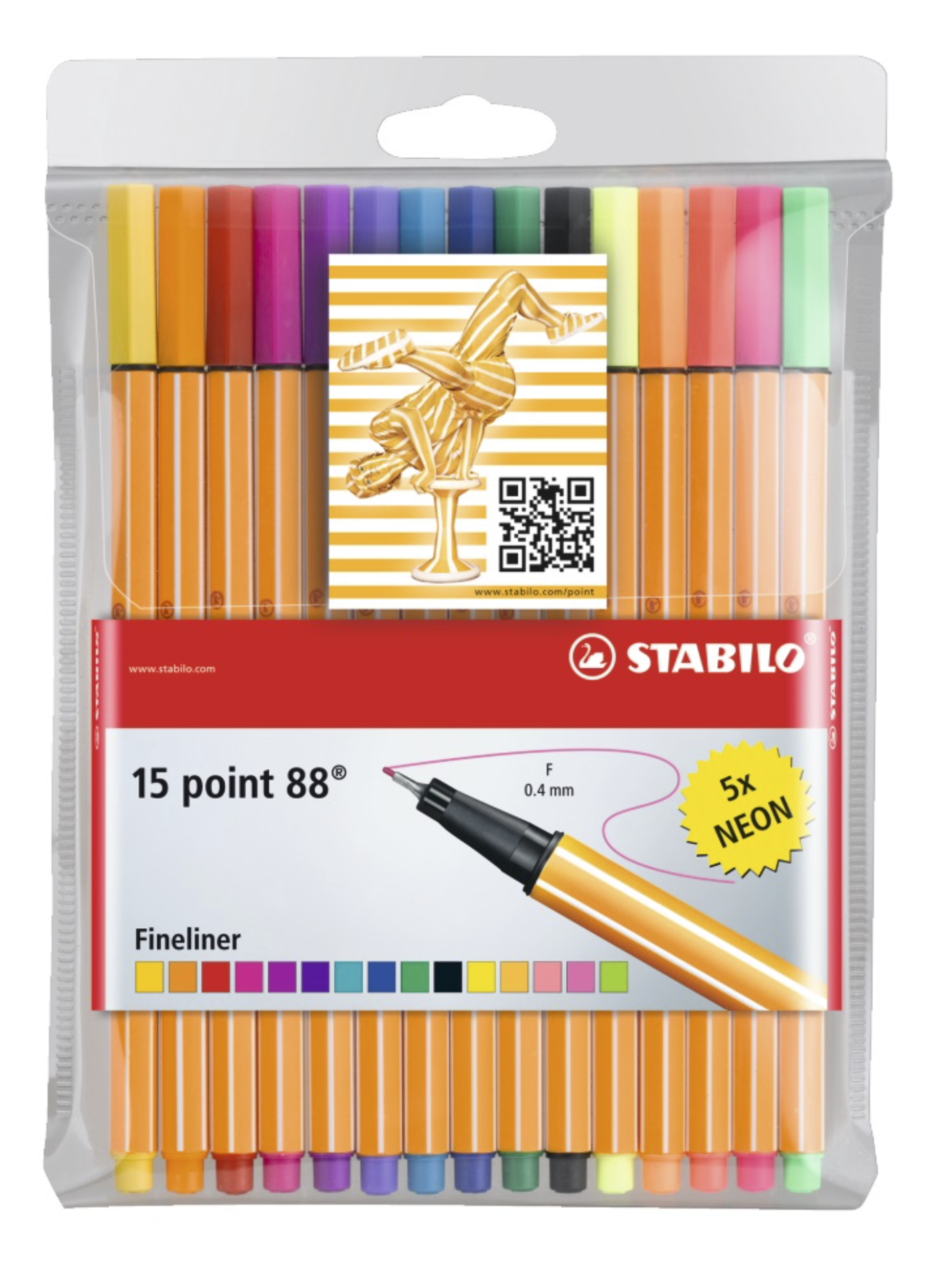 STABİLO KEÇELİ KALEM 10+5 RENK 8815-1-88