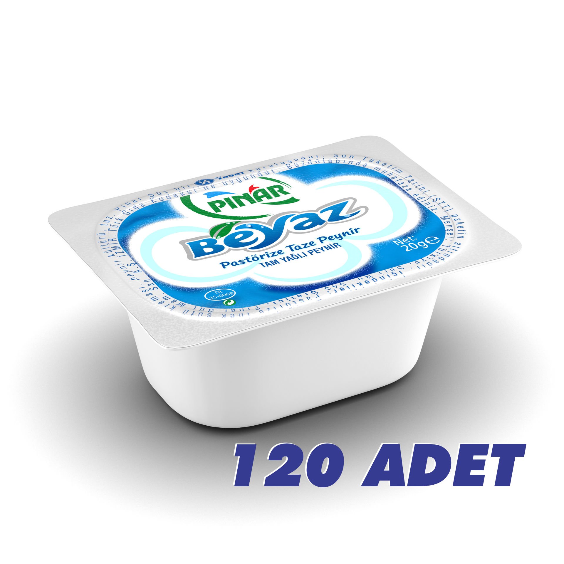 PINAR BEYAZ PEYNİR 20 GR 120 ADET