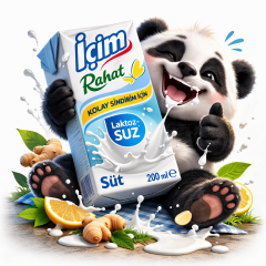 İÇİM RAHAT LAKTOZSUZ SÜT 200 ML 27 Lİ