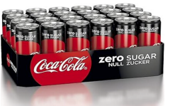 COCA COLA 250 ML ZERO 24 LÜ