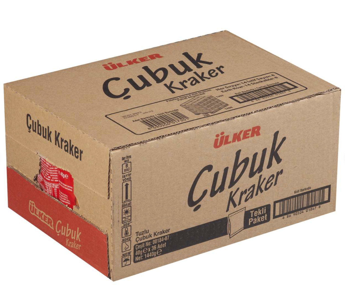 ÜLKER ÇUBUK KRAKER 36 LI