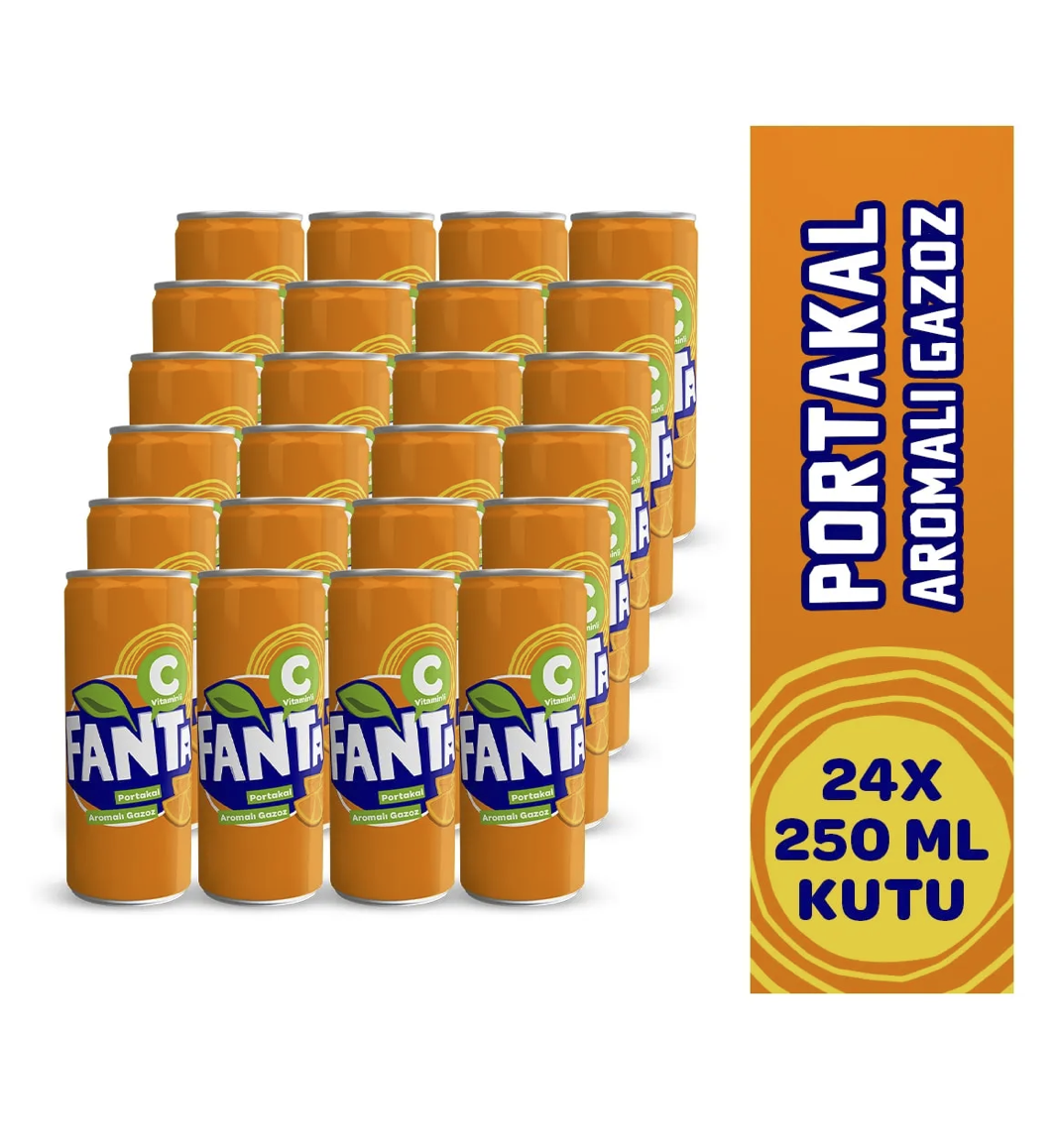 FANTA 250 ML 24 LÜ