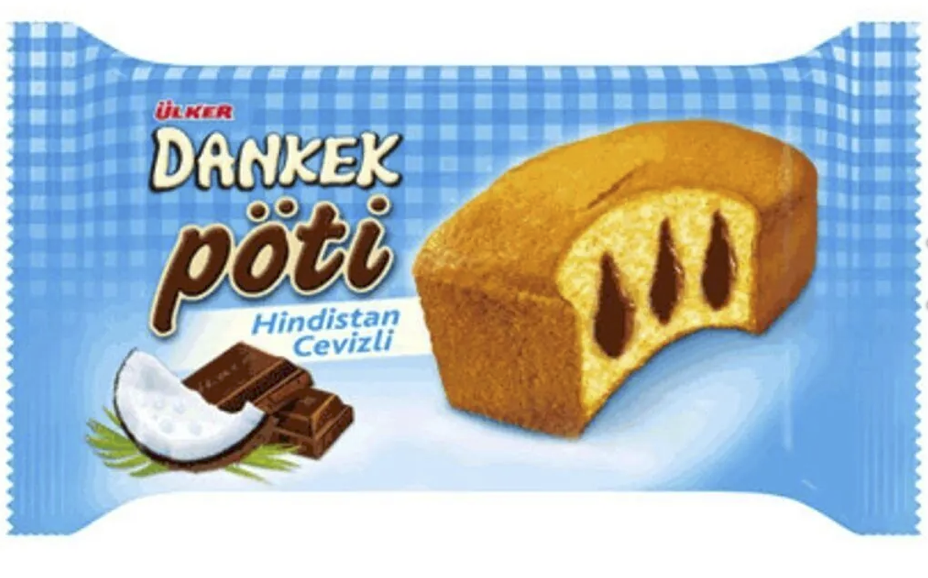 ÜLKER DANKEK PÖTİ MUFFİN KEK HİNDİSTAN CEVİZLİ 35 GR X 24 ADET